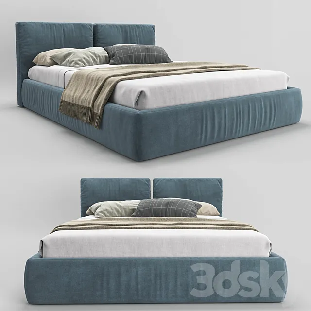 Letto BRICK BED 3DModel Letto BRICK BED 3DModel