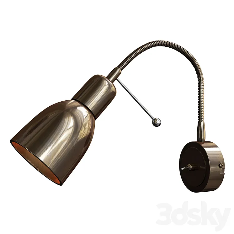 Lettura arte lamp 3D Model Free Download