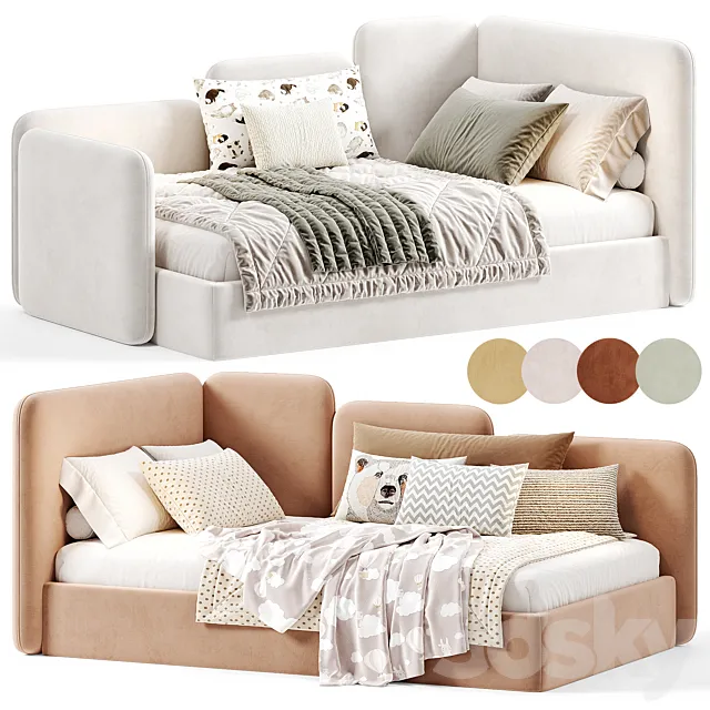 LEVEL 02 Kids Bed By Wheelhouse 3D Model LEVEL 02 Kids Bed By Wheelhouse 3D Model