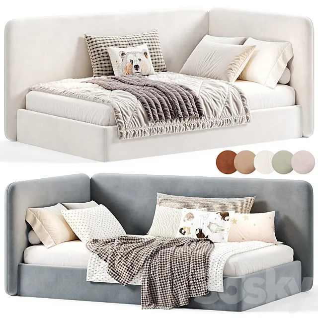 LEVEL 03 Kids Bed By Wheelhouse 3D Model LEVEL 03 Kids Bed By Wheelhouse 3D Model