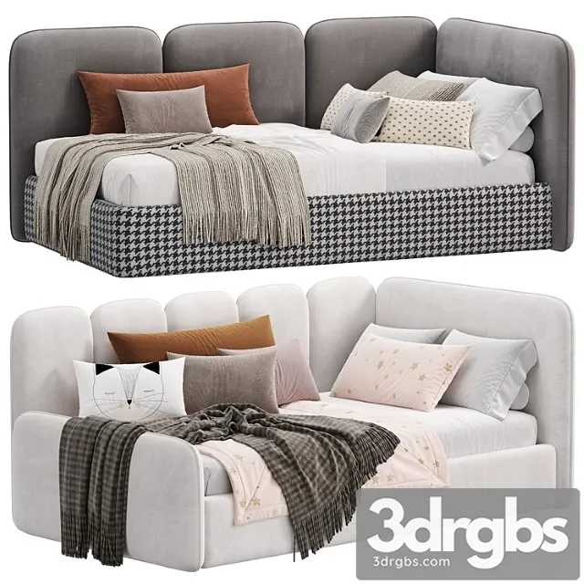 Level 08 Salon 06 Bed 3D Model Download