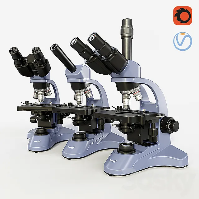 Levenhuk Microscopes 3D Model