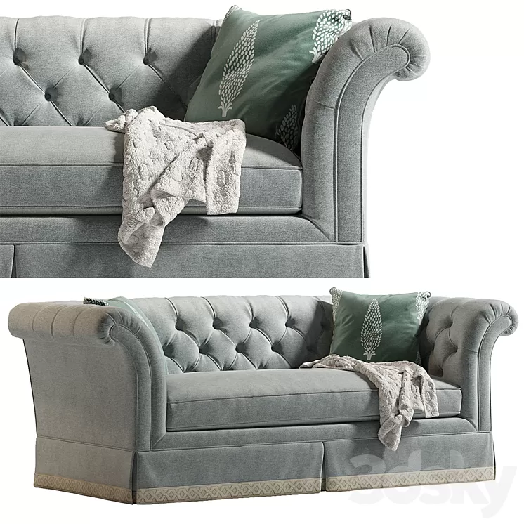 Lexington Charleston Sofa 3D Model