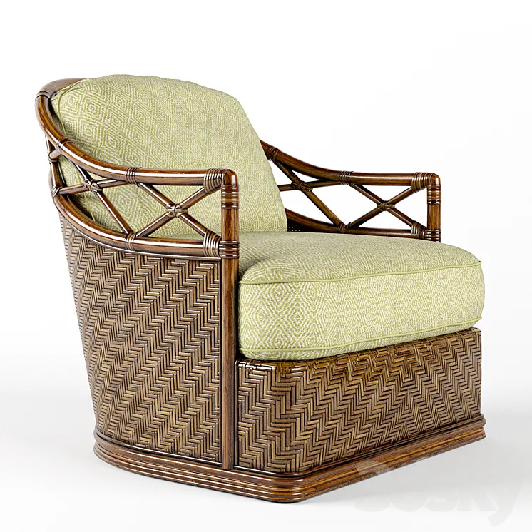 Lexington DIAMOND COVE SWIVEL CHAIR 3D Model Free Download