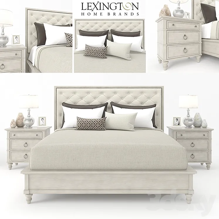 LEXINGTON HOME BRANDS OYSTER BAY COLLECTION 3D Model Free Download