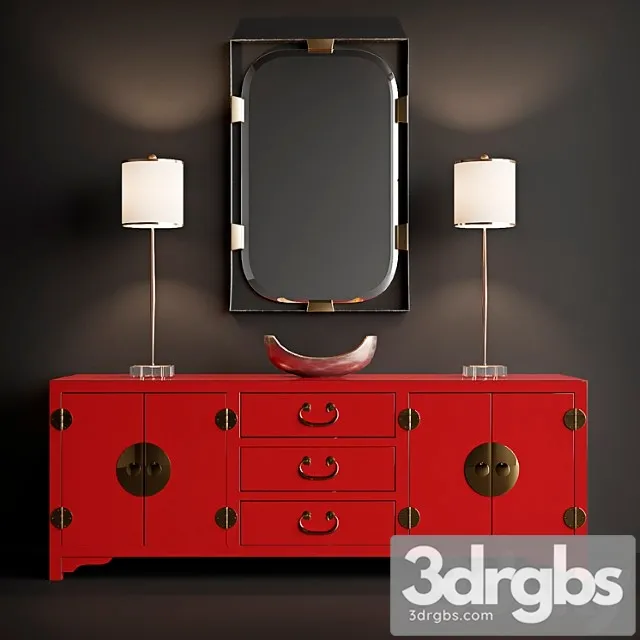 Lexington Jr Arteriors set 2 3D Model Download