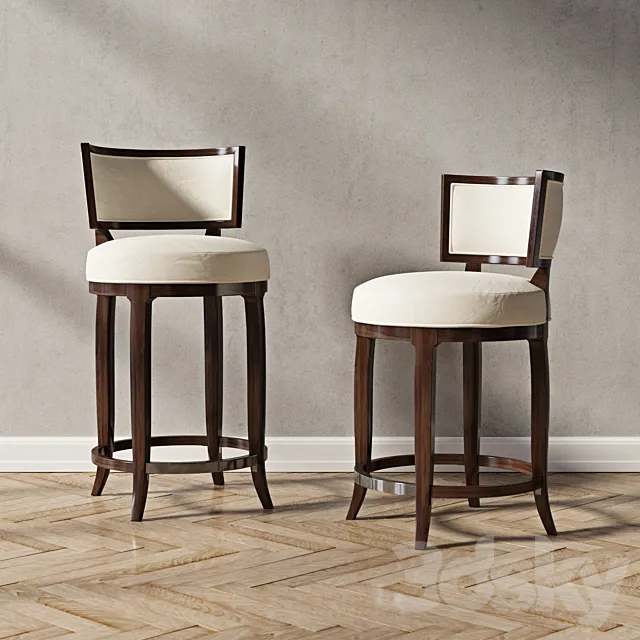Lexingtone Macau Swiwel Counter and bar stool 3DModel