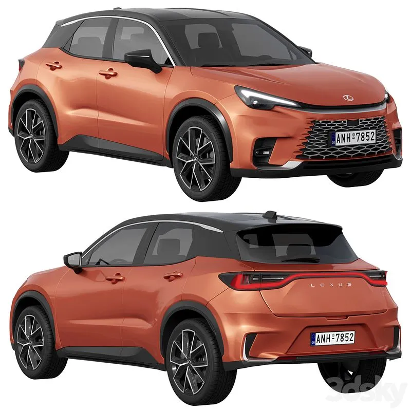 Lexus LBX 2024 3D Model