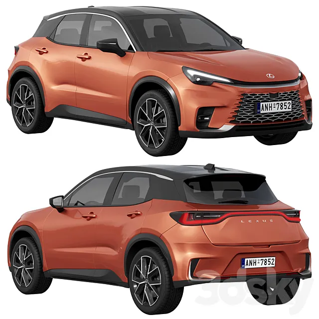 Lexus LBX 2024 3D Model