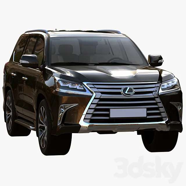 Lexus lx 3DModel