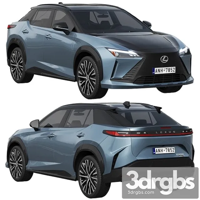 Lexus RZ 450e 2023 3D Model Download