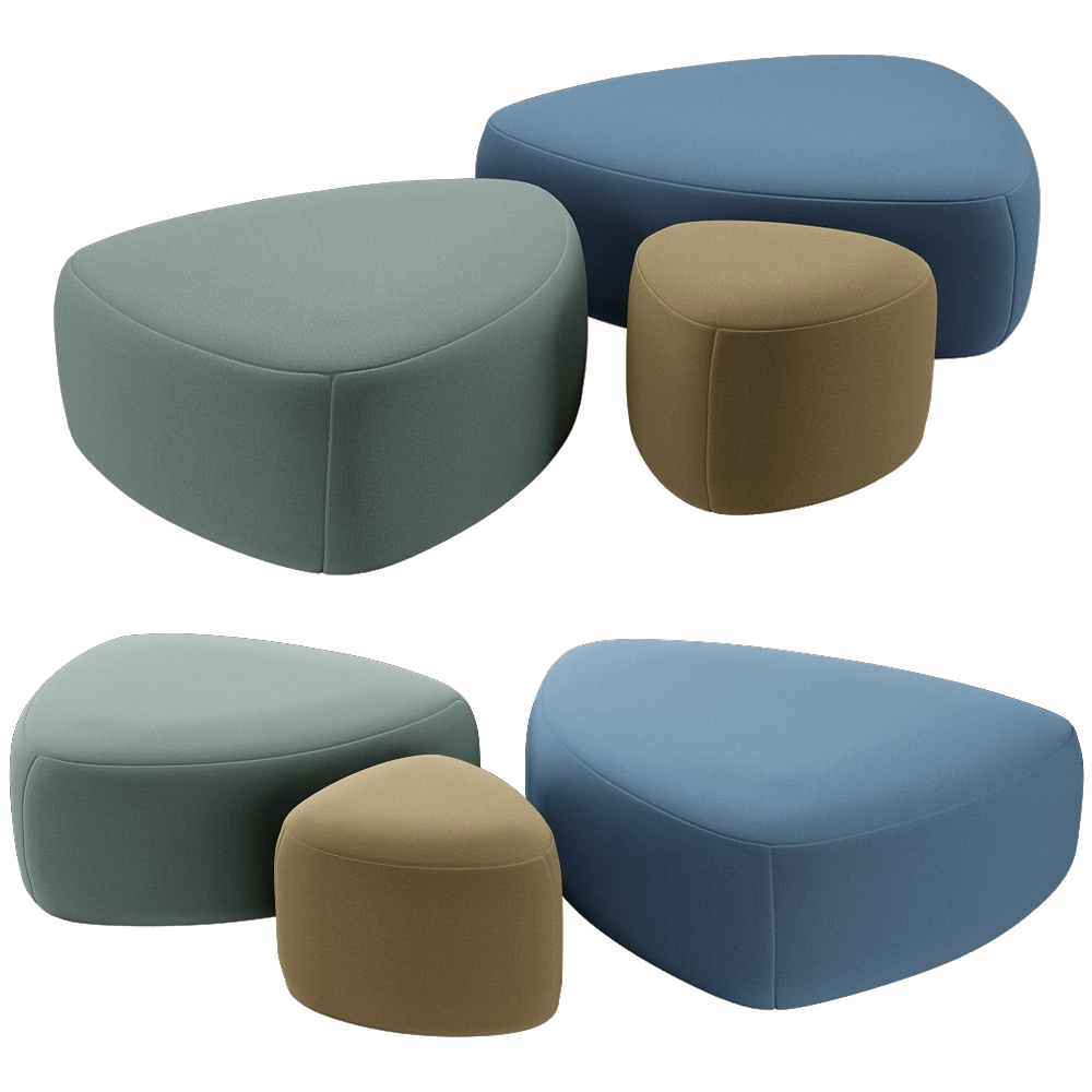 LEYFORM – Pouf Gogo 3D Model LEYFORM – Pouf Gogo 3D Model