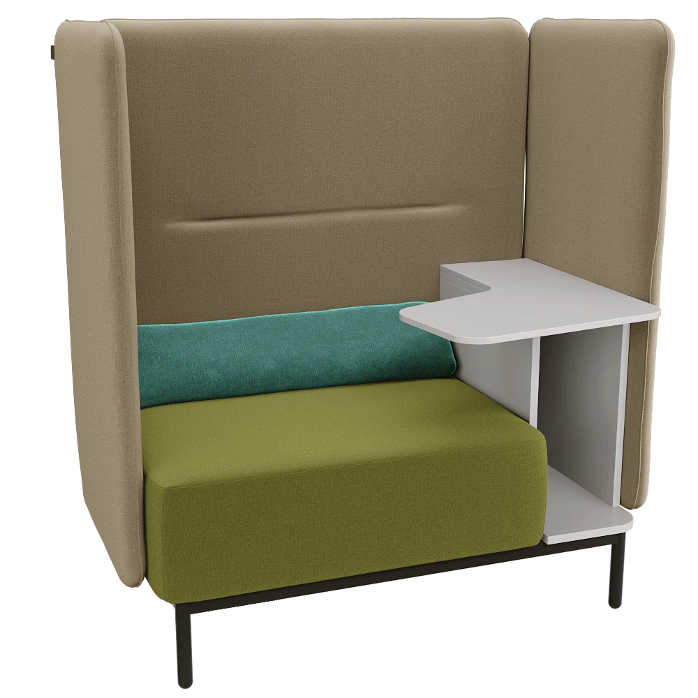 LEYFORM – Sofa lounges meeting Workstation 3D Model LEYFORM – Sofa lounges meeting Workstation 3D Model