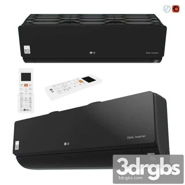 LG Artcool Mirror AC12BQ 3D Model Download