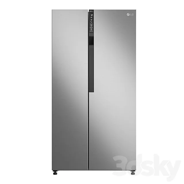 LG GC-B247JLDV 3D Model LG GC-B247JLDV 3D Model