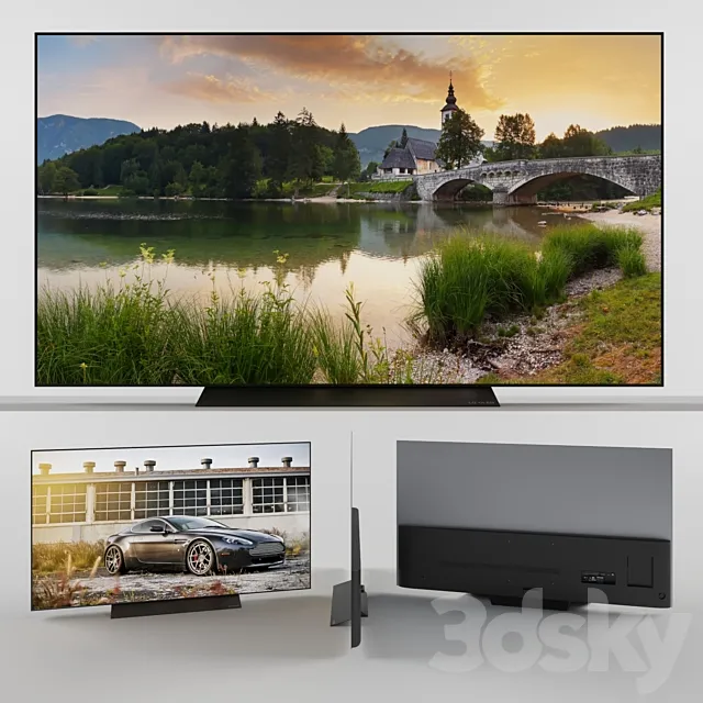 Lg Oled Tv B8 3D Model