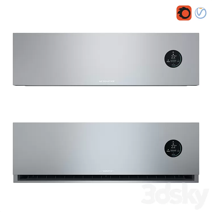 LG SIGNATURE air conditioning 3D Model