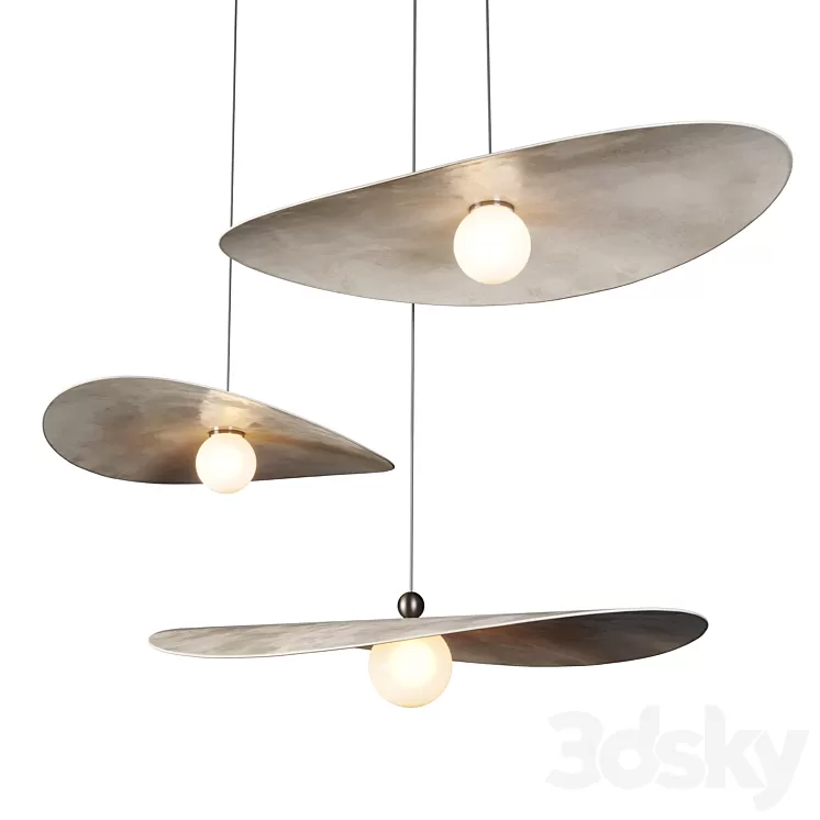 L&G Studio Myrna Pendant Lamps 3D Model Free Download