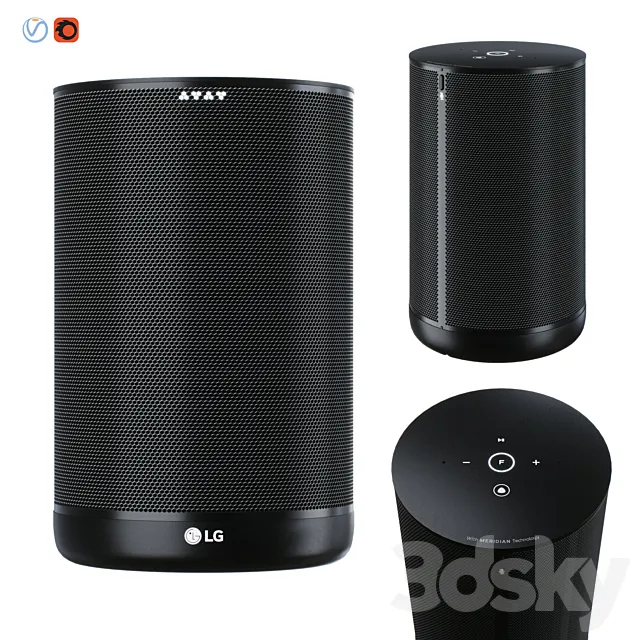 LG XBOOM AI ThinQ – WK7Y 3D Model