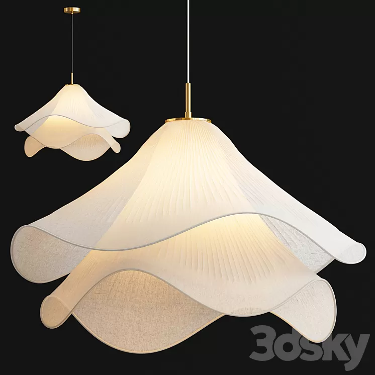 Lia Pendant Light 3D Model Free Download
