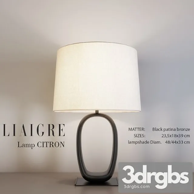 Liaigre citron table lamp Liaigre citron table lamp