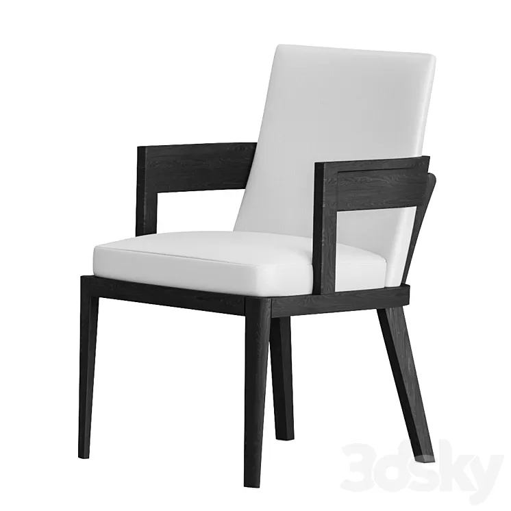Liaigre robinson armchair 3D Model Liaigre robinson armchair 3D Model