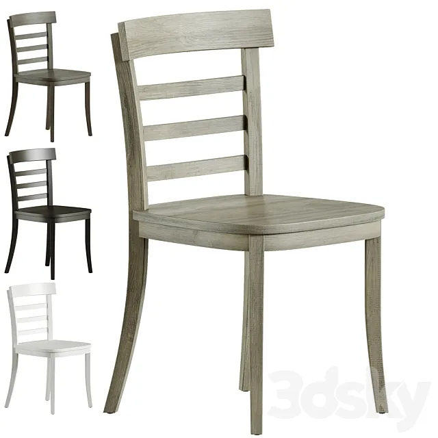 Liam Dining Chair 3D Model