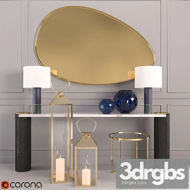 Libra console by herve langlais 2 3D Model Download