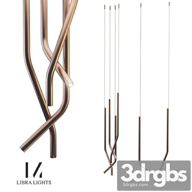 Libra modular lamp 3D Model Download