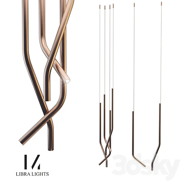 Libra Modular lamp 3DModel Libra Modular lamp 3DModel