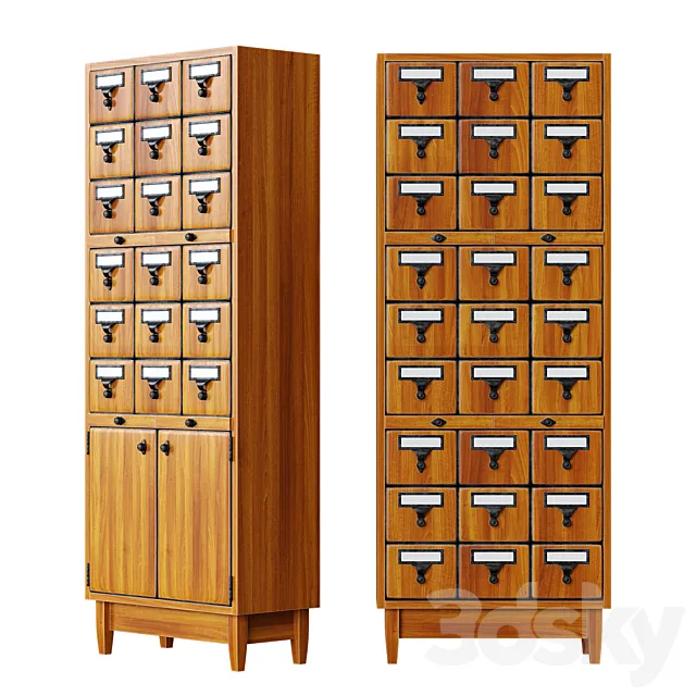 library cabinet 3D Model