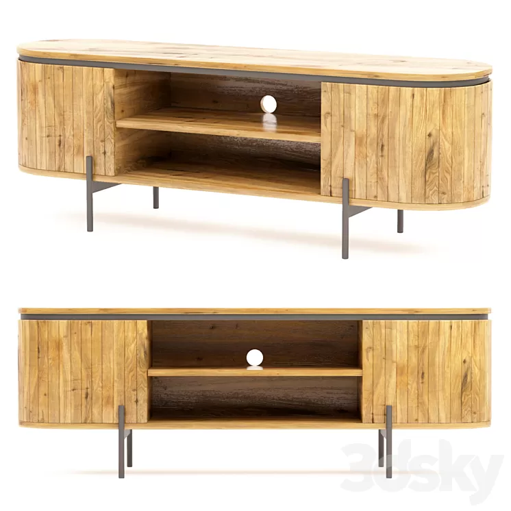 Licia TV stand 3D Model Licia TV stand 3D Model