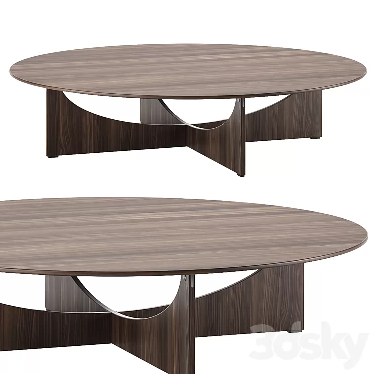 LIDO | Coffee table by minotti 3D Model LIDO | Coffee table by minotti 3D Model
