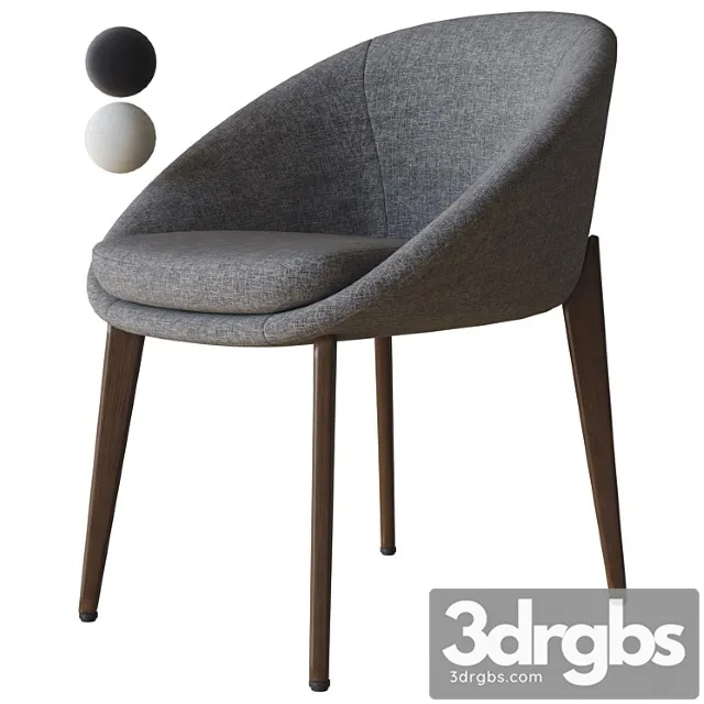 Lido Dining Chair Minotti 3D Model Download Lido Dining Chair Minotti 3D Model Download