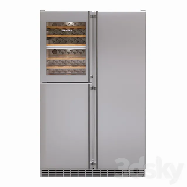 Liebherr WF 1061 and RB 1410 combined 3DModel