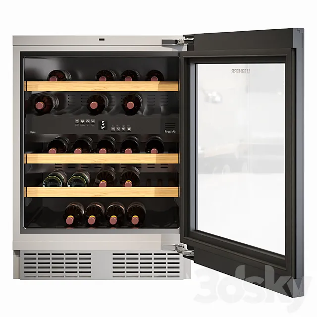 Liebherr wine fridge WUgb 3400 3DModel