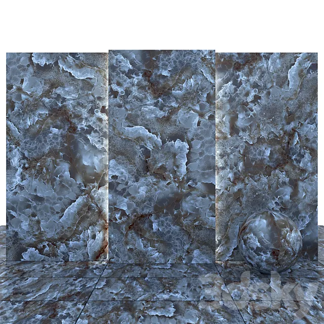 Lifarm gray geranite 3D Model