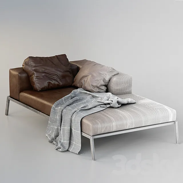 LIFESTEEL CHAISELOUNGE FLEXFORM 3DModel LIFESTEEL CHAISELOUNGE FLEXFORM 3DModel