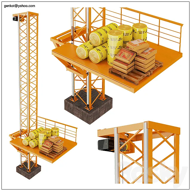 Lift 3D Model Lift 3D Model