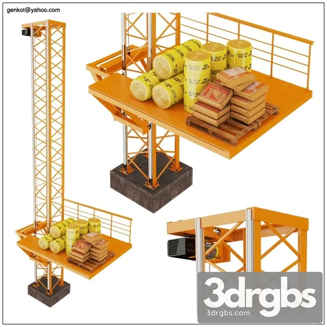 Lift Construction 3D Model Download Lift Construction 3D Model Download