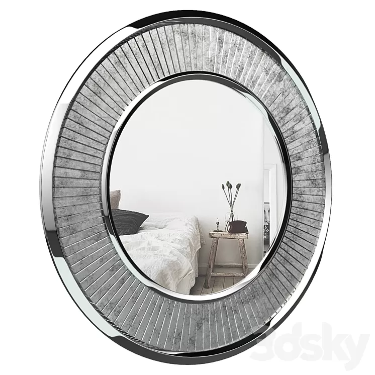 Liggett Decorative Wall Accent Mirror W000763608 3D Model