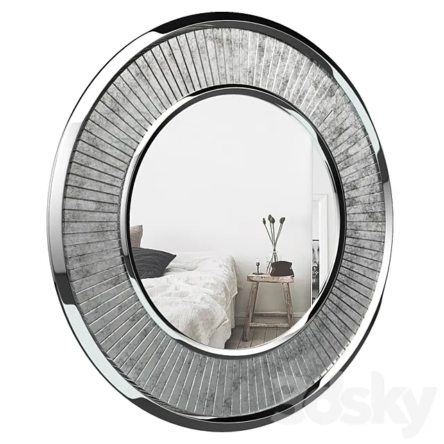 Liggett Decorative Wall Accent Mirror W000763608 3DModel