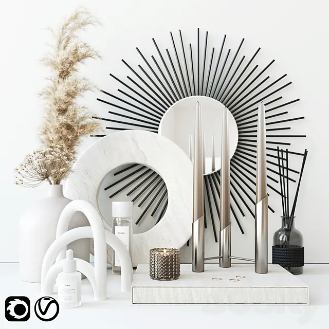 Light decorative set 3DModel
