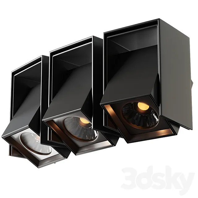 Light LED Spotlights No. 22 3D Model