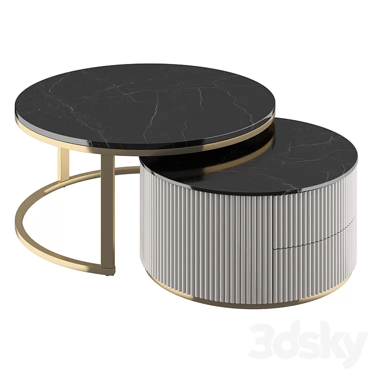 Light Luxury Tea Table 3D Model Free Download Light Luxury Tea Table 3D Model Free Download