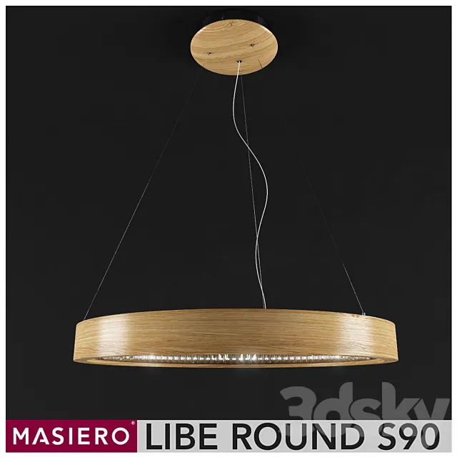 Light Masiero_libe_round 3D Model Light Masiero_libe_round 3D Model