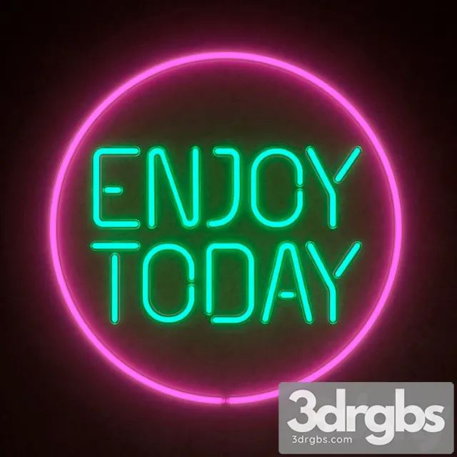 Light Modules Set 121 Neon 3D Model Download