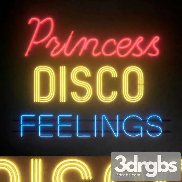 Light modules. set 42. neon Light modules. set 42. neon