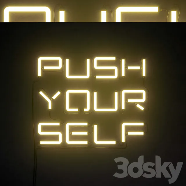 Light modules Set 78 Neon 3DModel