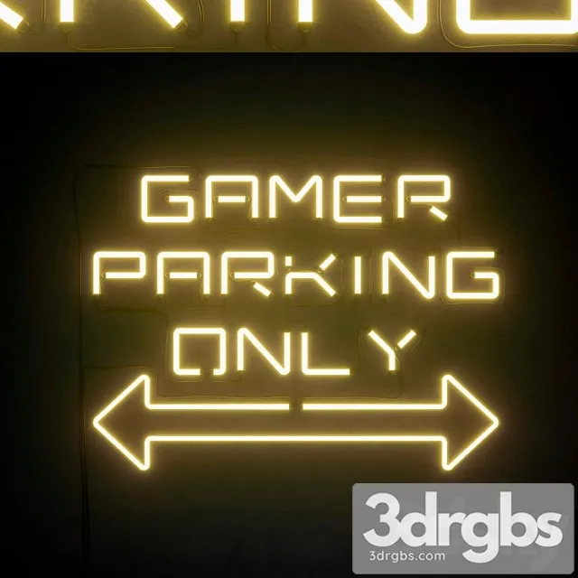 Light Modules Set 87 Neon 3D Model Download